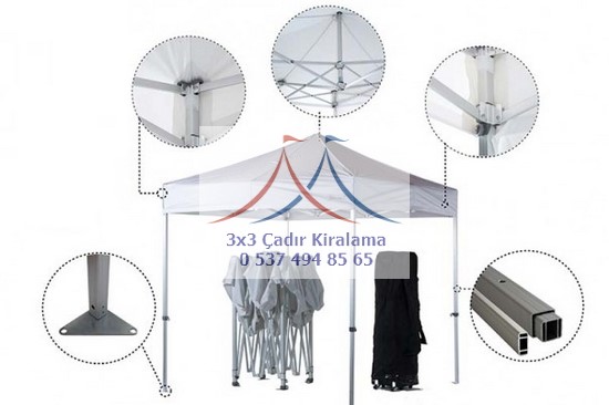 3c3 Katlanabilir Stand Çadırı