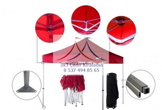 3c3 Katlanabilir Stand Çadırı
