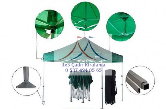 3c3 Katlanabilir Stand Çadırı